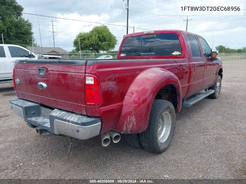 1FT8W3DT2GEC68956 2016 Ford F-350 Lariat