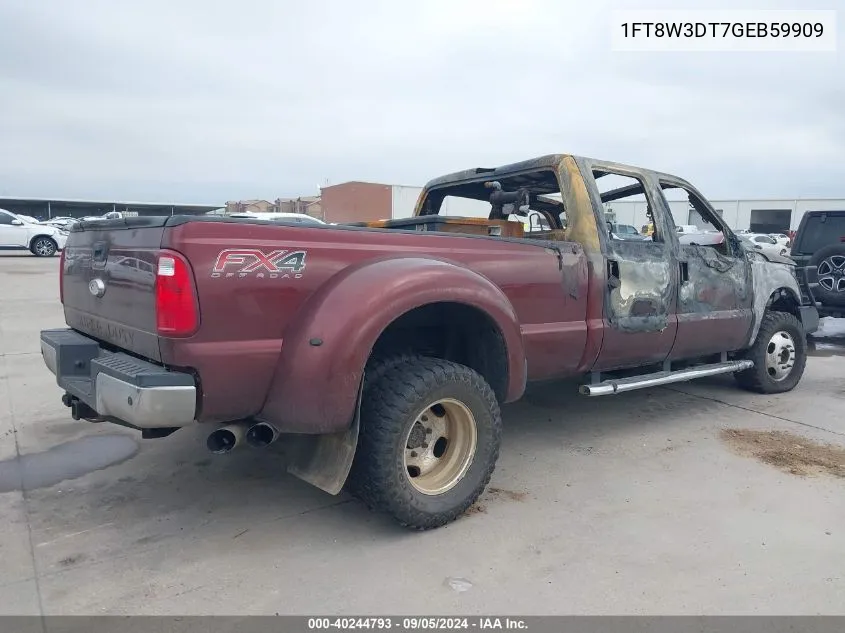 1FT8W3DT7GEB59909 2016 Ford F-350 Lariat