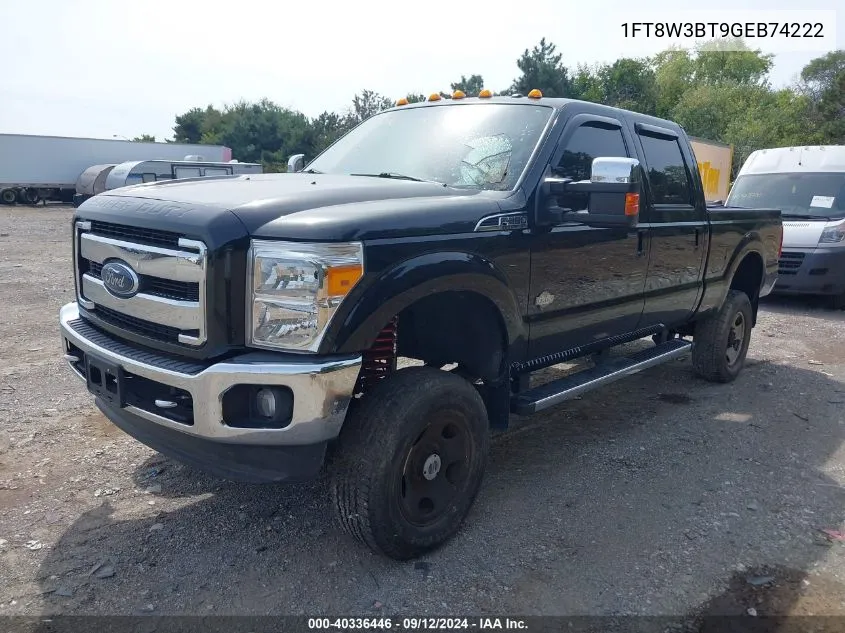 2016 Ford F-350 Lariat VIN: 1FT8W3BT9GEB74222 Lot: 40336446