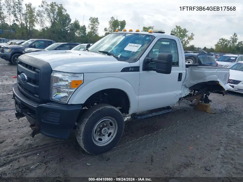 1FTRF3B64GEB17568 2016 Ford F-350 Xl