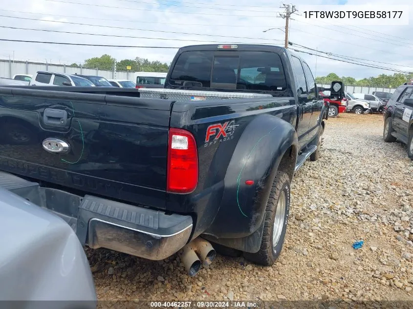 1FT8W3DT9GEB58177 2016 Ford F-350 Lariat