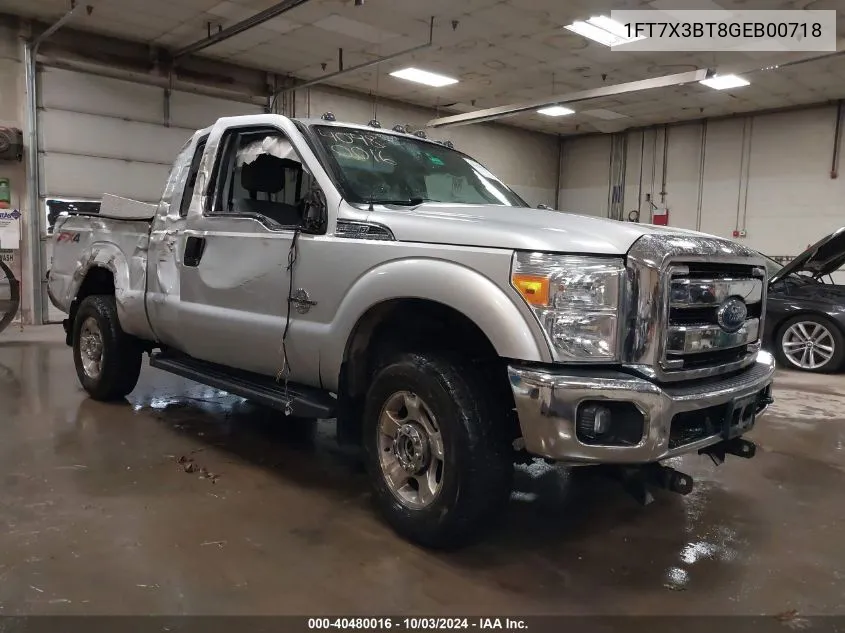 2016 Ford F-350 Xlt VIN: 1FT7X3BT8GEB00718 Lot: 40480016