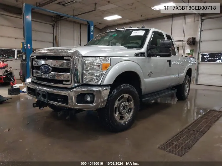 2016 Ford F-350 Xlt VIN: 1FT7X3BT8GEB00718 Lot: 40480016