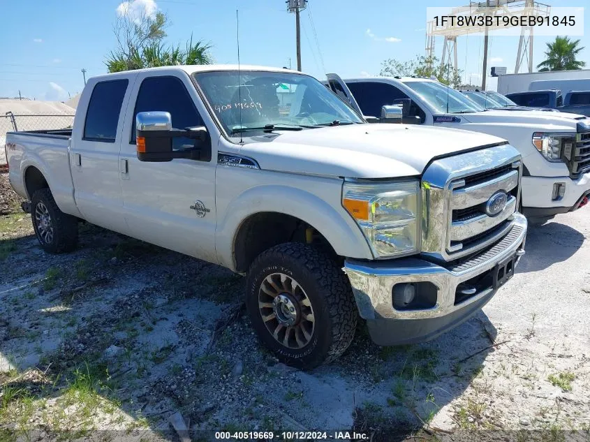 2016 Ford F-350 Lariat/Xl/Xlt VIN: 1FT8W3BT9GEB91845 Lot: 40519669