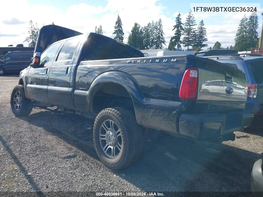 1FT8W3BTXGEC36324 2016 Ford F-350 Lariat