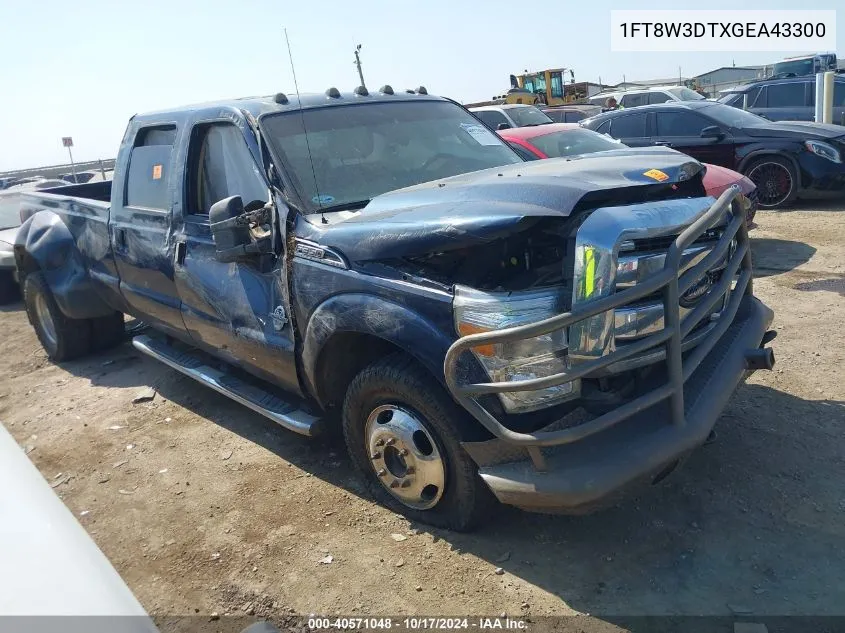 2016 Ford F-350 Lariat VIN: 1FT8W3DTXGEA43300 Lot: 40571048