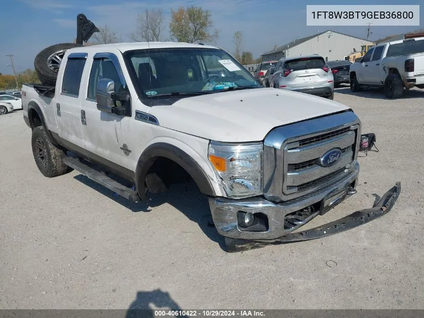 2016 Ford F-350 Lariat VIN: 1FT8W3BT9GEB36800 Lot: 40610422