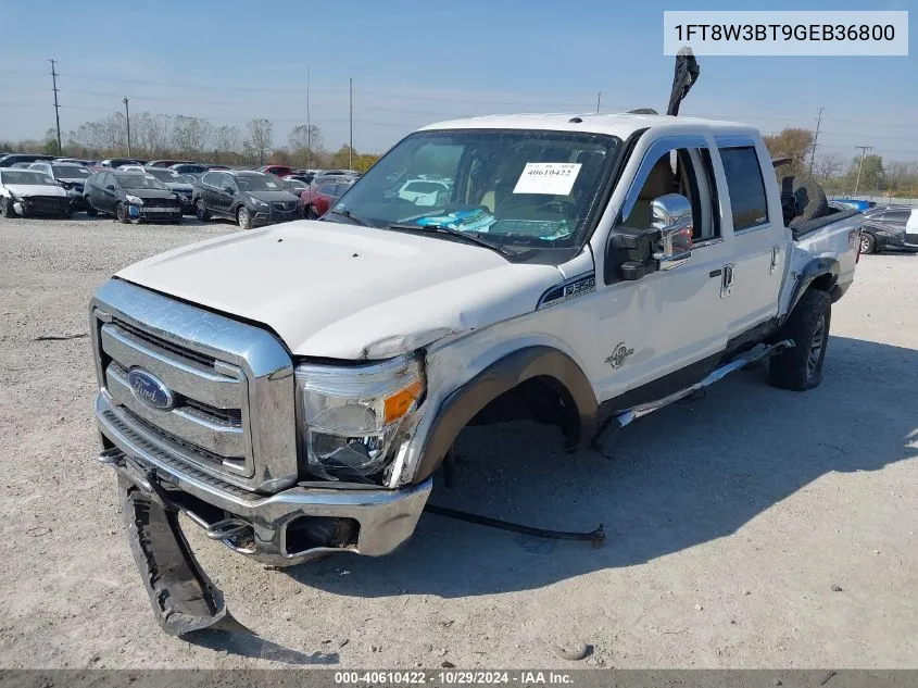 2016 Ford F-350 Lariat VIN: 1FT8W3BT9GEB36800 Lot: 40610422