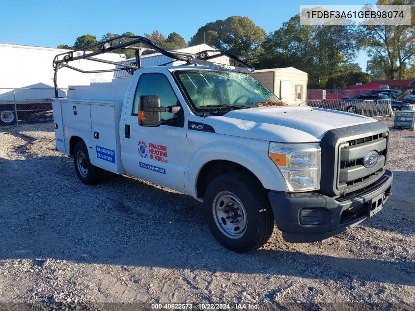 2016 Ford F-350 Xl VIN: 1FDBF3A61GEB98074 Lot: 40622573