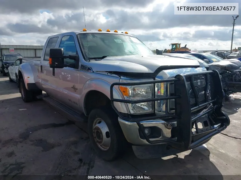 2016 Ford F-350 Xlt VIN: 1FT8W3DTXGEA74577 Lot: 40640520