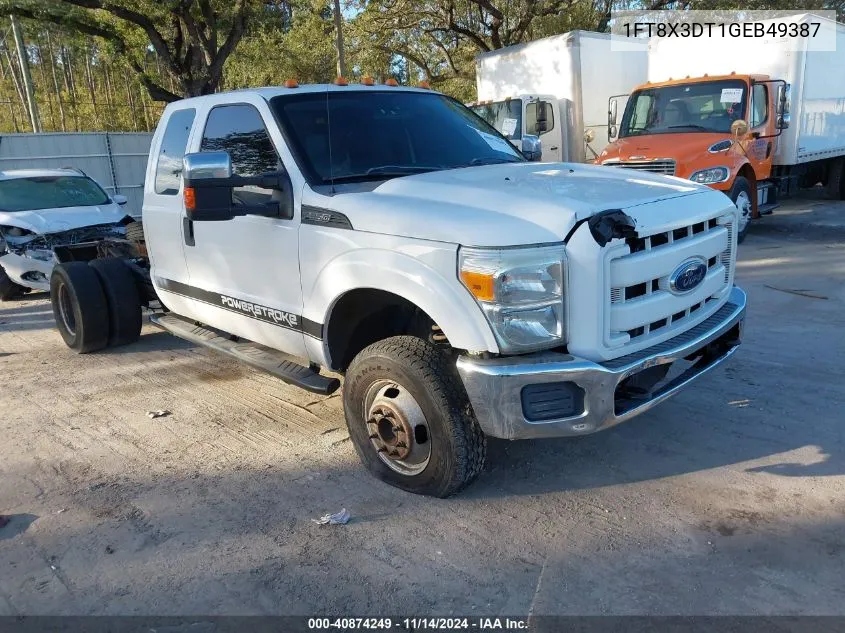 2016 Ford F-350 Xl VIN: 1FT8X3DT1GEB49387 Lot: 40874249