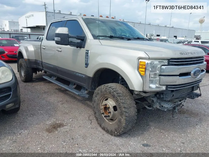 2017 Ford F-350 Lariat VIN: 1FT8W3DT6HED84341 Lot: 39553344