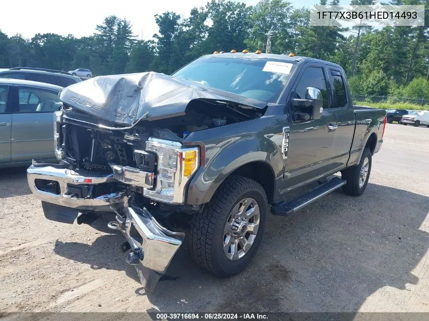 1FT7X3B61HED14493 2017 Ford F-350 Lariat