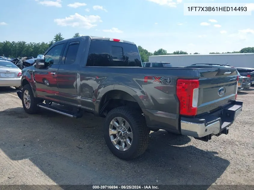 1FT7X3B61HED14493 2017 Ford F-350 Lariat