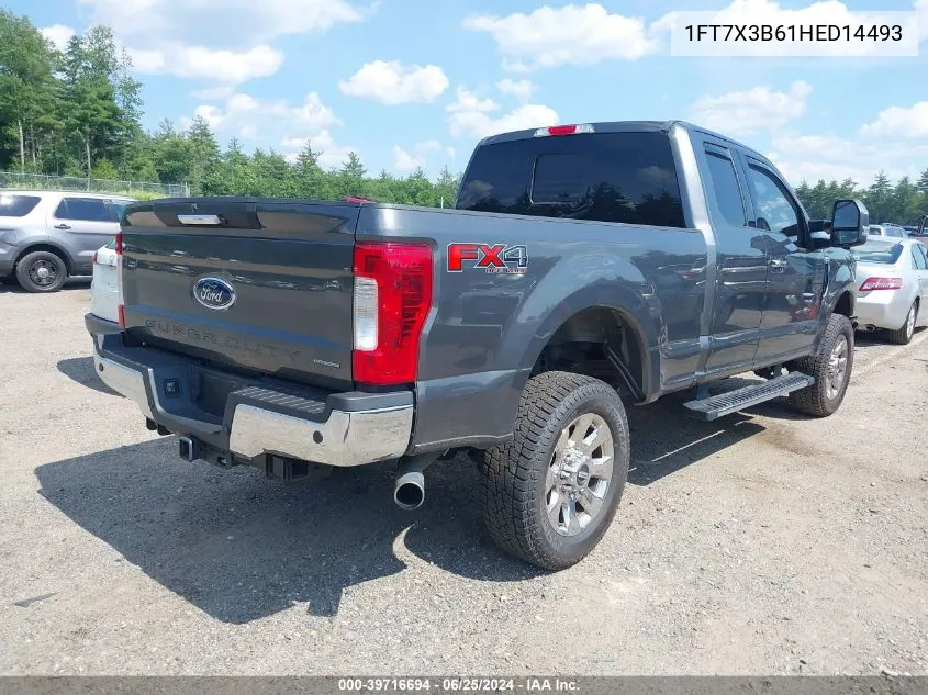 1FT7X3B61HED14493 2017 Ford F-350 Lariat