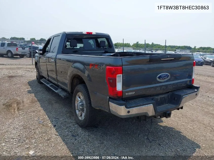 2017 Ford F-350 Lariat VIN: 1FT8W3BT8HEC30863 Lot: 39923956