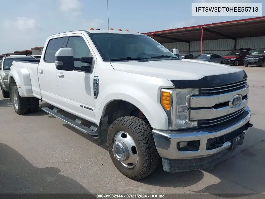 1FT8W3DT0HEE55713 2017 Ford F-350 Lariat