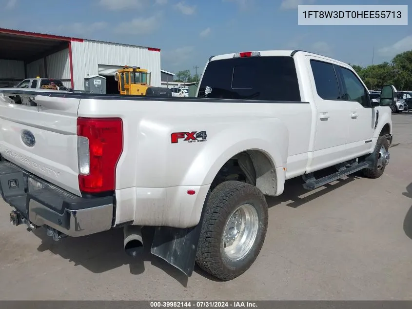 1FT8W3DT0HEE55713 2017 Ford F-350 Lariat