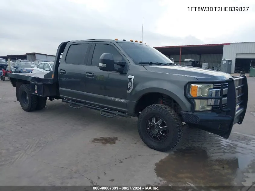 2017 Ford F-350 Lariat VIN: 1FT8W3DT2HEB39827 Lot: 40067391