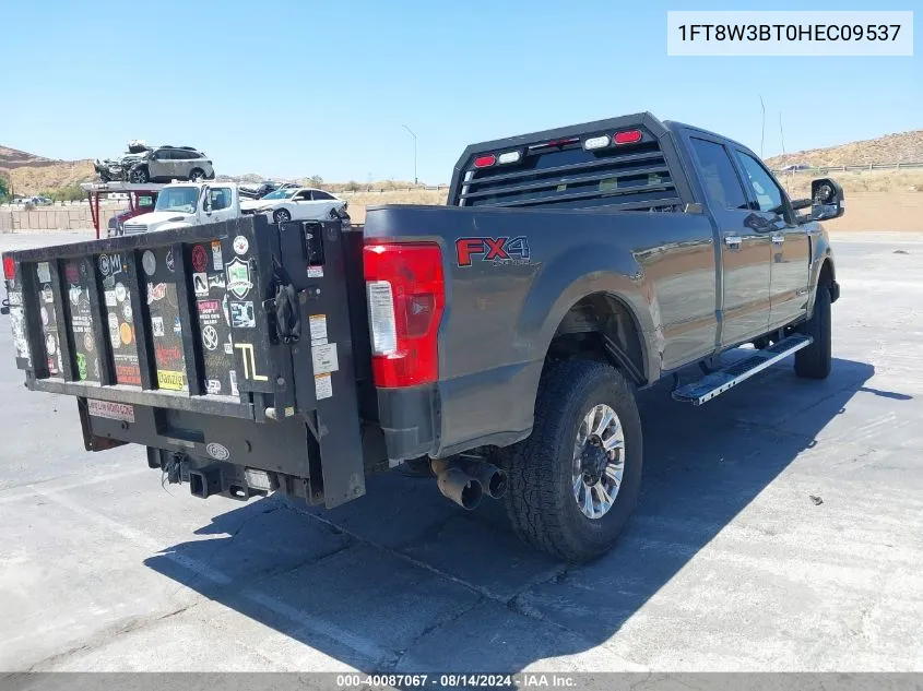 2017 Ford F-350 Xlt VIN: 1FT8W3BT0HEC09537 Lot: 40087067