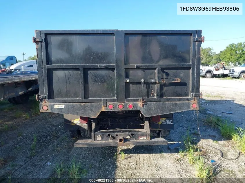 1FD8W3G69HEB93806 2017 Ford F-350 Chassis Xl