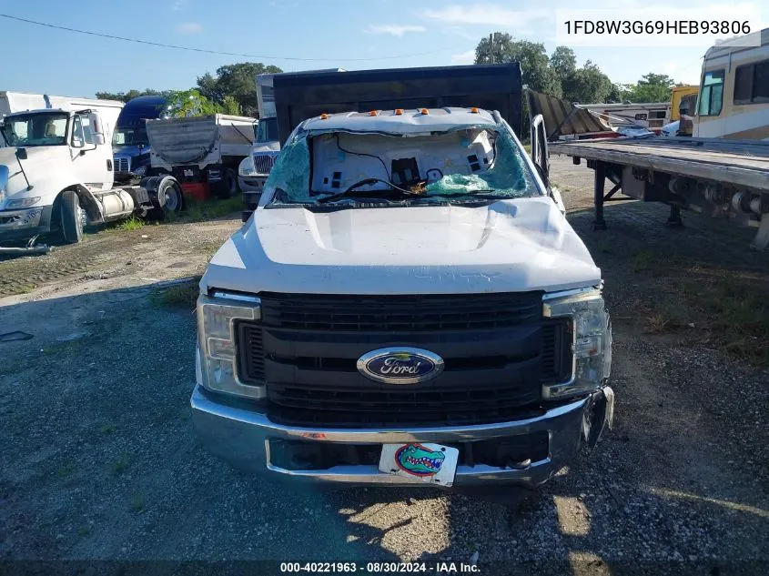 1FD8W3G69HEB93806 2017 Ford F-350 Chassis Xl