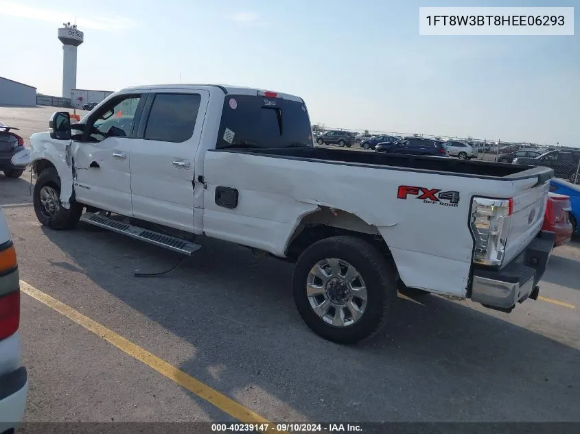 1FT8W3BT8HEE06293 2017 Ford F350 Super Duty