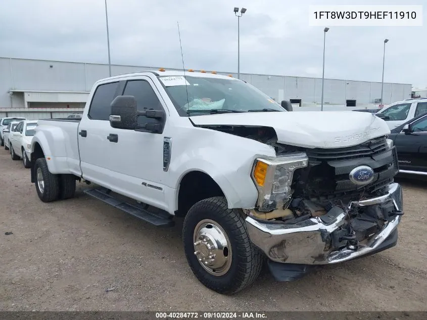 1FT8W3DT9HEF11910 2017 Ford F-350 Xl