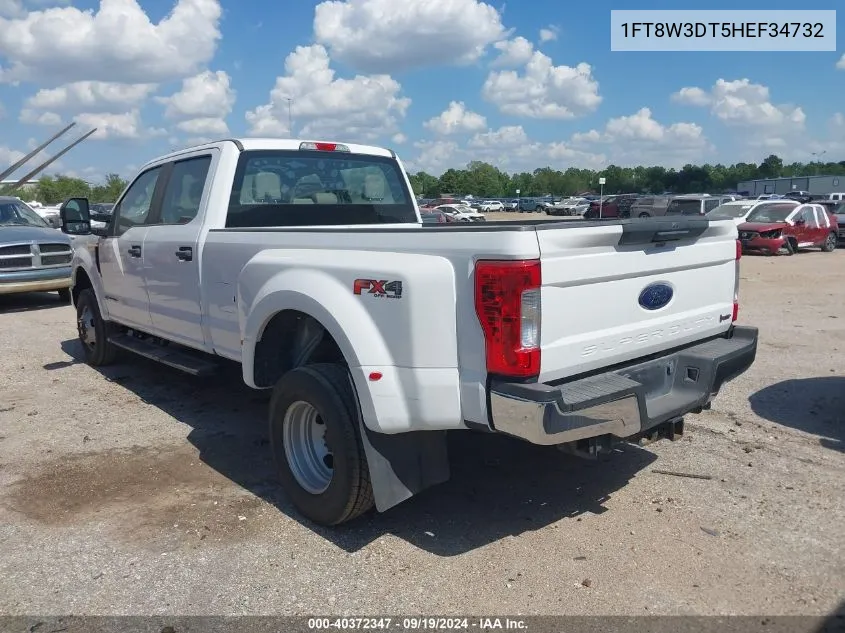 1FT8W3DT5HEF34732 2017 Ford F-350 Xl