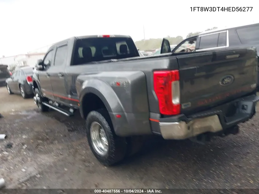 1FT8W3DT4HED56277 2017 Ford F-350 Lariat