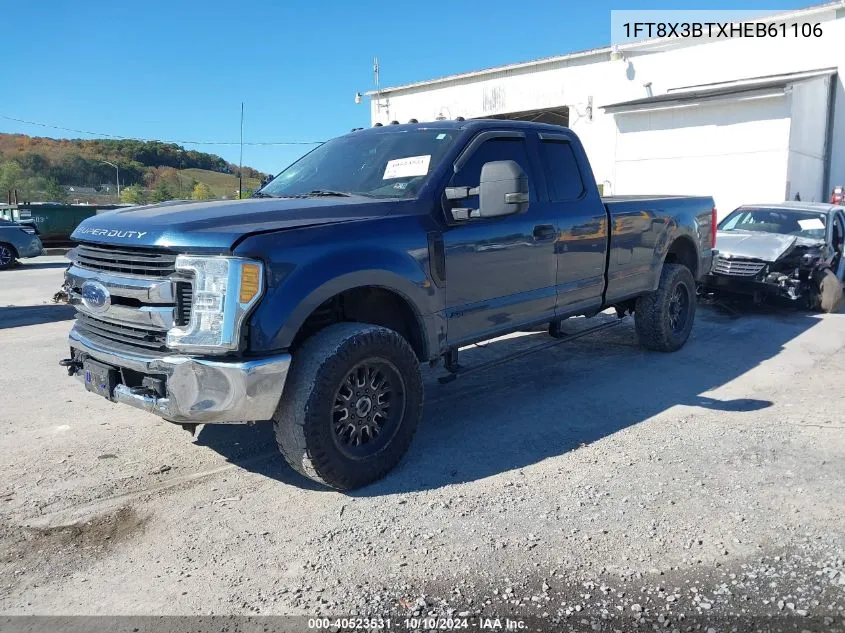 2017 Ford F-350 Xlt VIN: 1FT8X3BTXHEB61106 Lot: 40523531