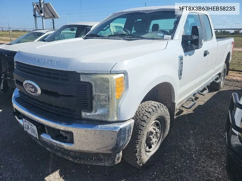 1FT8X3B63HEB58235 2017 Ford F-350 Xl