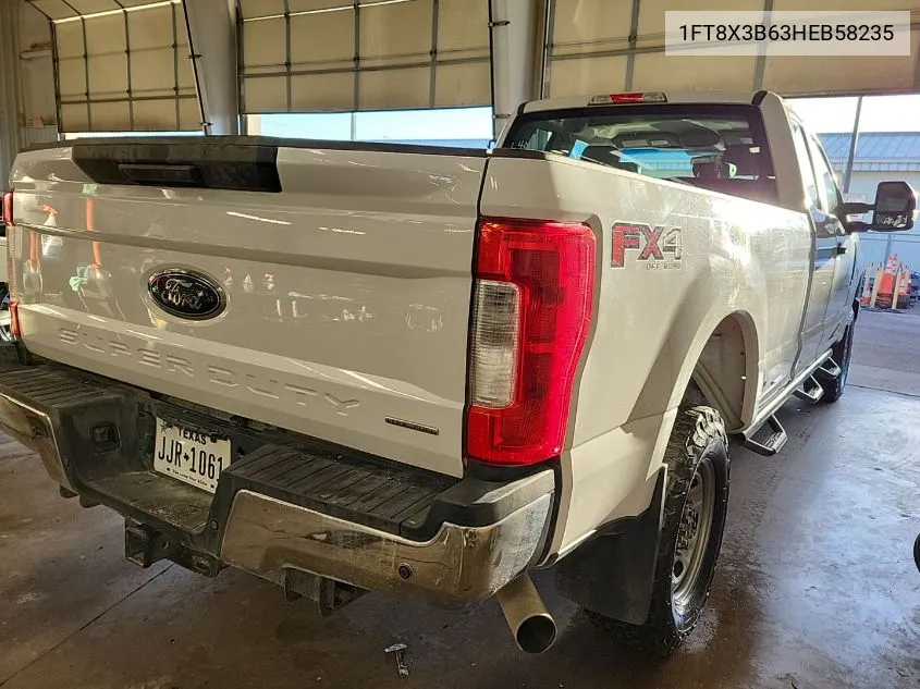 1FT8X3B63HEB58235 2017 Ford F-350 Xl