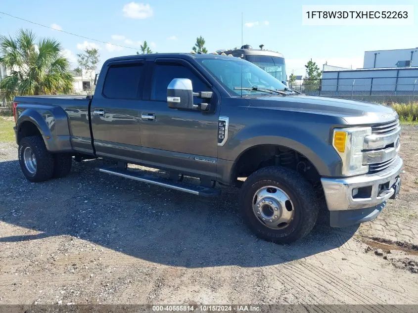 2017 Ford F-350 Lariat VIN: 1FT8W3DTXHEC52263 Lot: 40555814