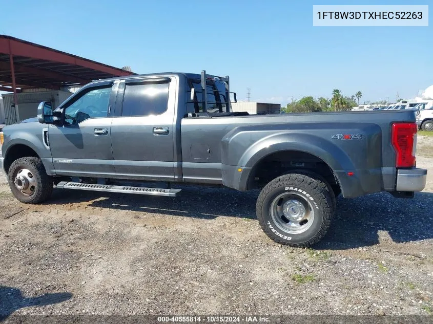 2017 Ford F-350 Lariat VIN: 1FT8W3DTXHEC52263 Lot: 40555814