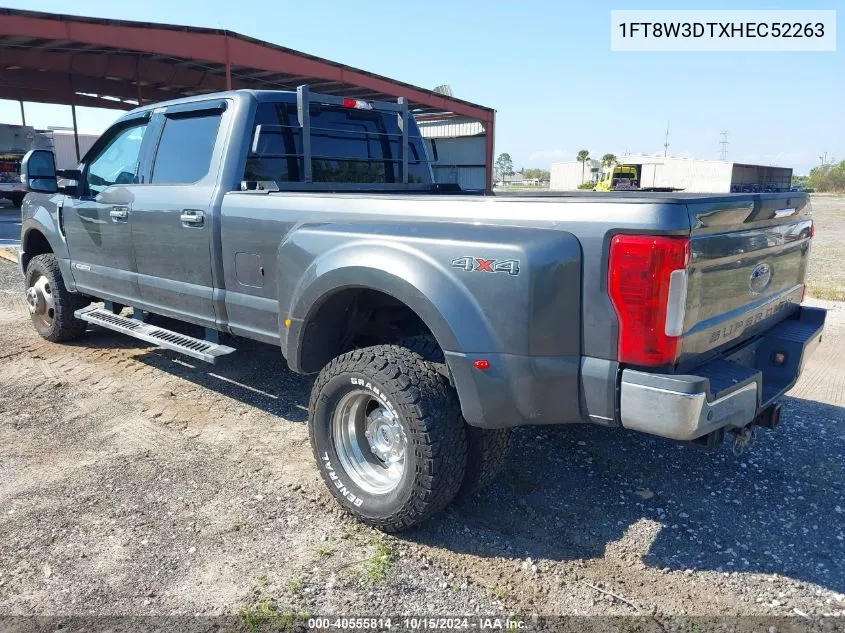 2017 Ford F-350 Lariat VIN: 1FT8W3DTXHEC52263 Lot: 40555814