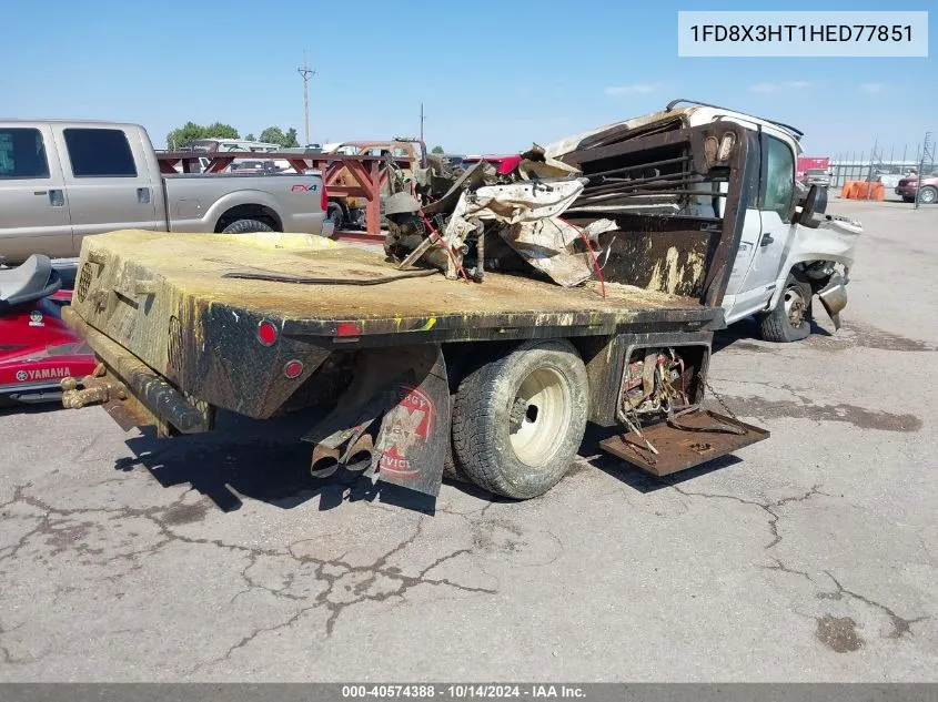 2017 Ford F-350 Chassis Xl VIN: 1FD8X3HT1HED77851 Lot: 40574388