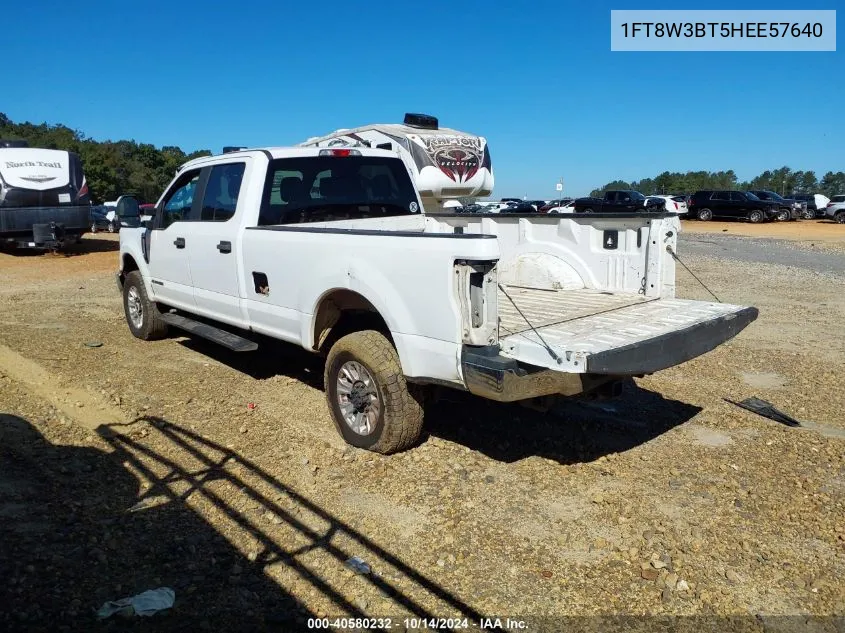 1FT8W3BT5HEE57640 2017 Ford F-350 Super Duty