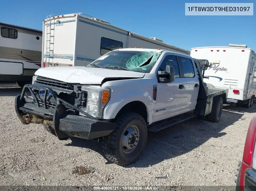 2017 Ford F-350 Xl VIN: 1FT8W3DT9HED31097 Lot: 40605721