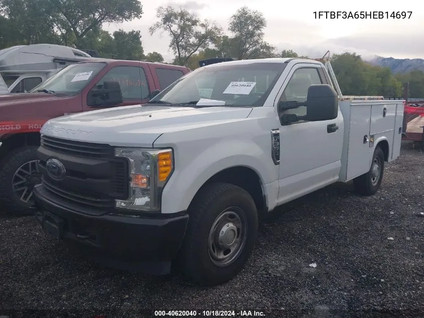 2017 Ford F-350 Xl VIN: 1FTBF3A65HEB14697 Lot: 40620040