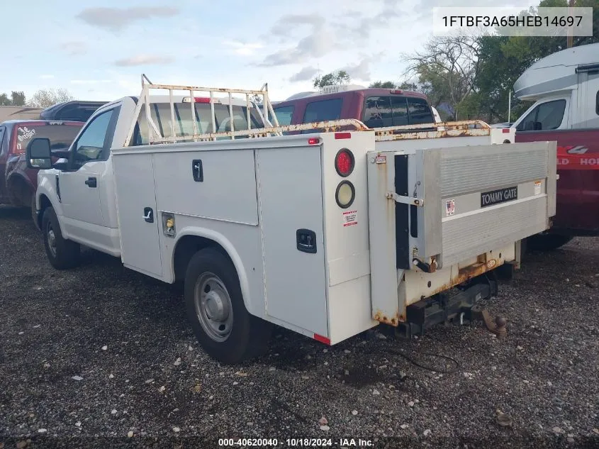 2017 Ford F-350 Xl VIN: 1FTBF3A65HEB14697 Lot: 40620040