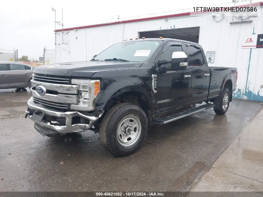 2017 Ford F-350 Lariat VIN: 1FT8W3BTXHED07586 Lot: 40621052