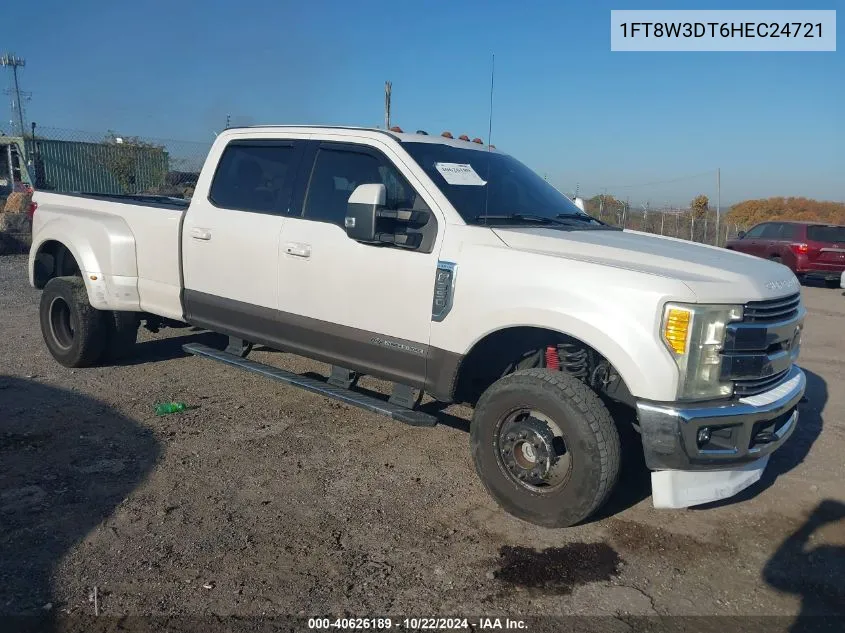 1FT8W3DT6HEC24721 2017 Ford F-350 Lariat