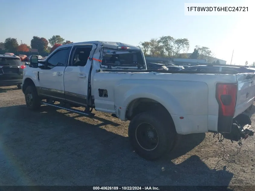 1FT8W3DT6HEC24721 2017 Ford F-350 Lariat