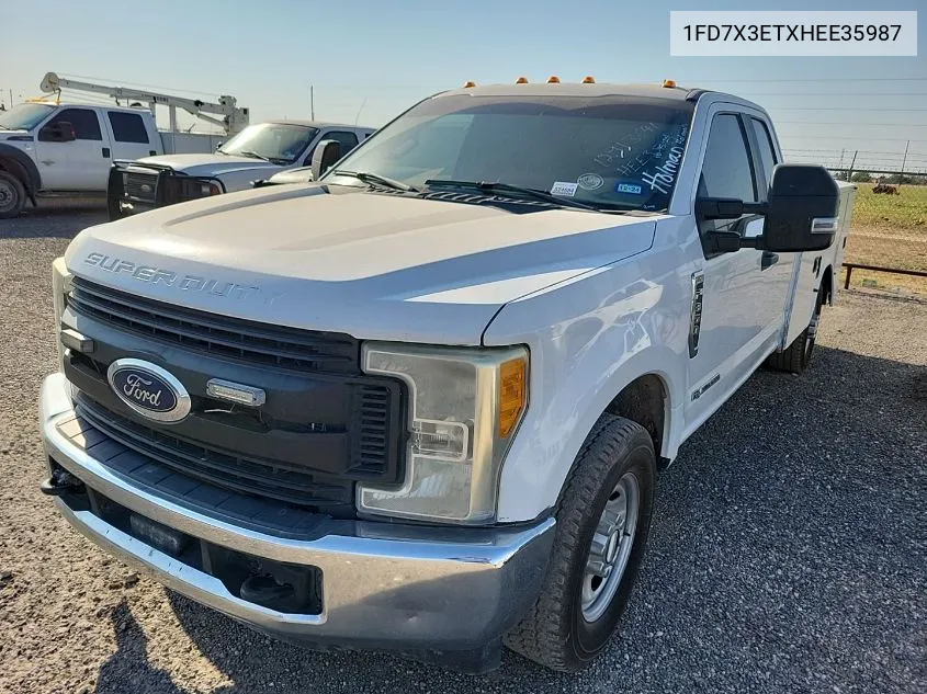 2017 Ford F350 Super Duty VIN: 1FD7X3ETXHEE35987 Lot: 40639426