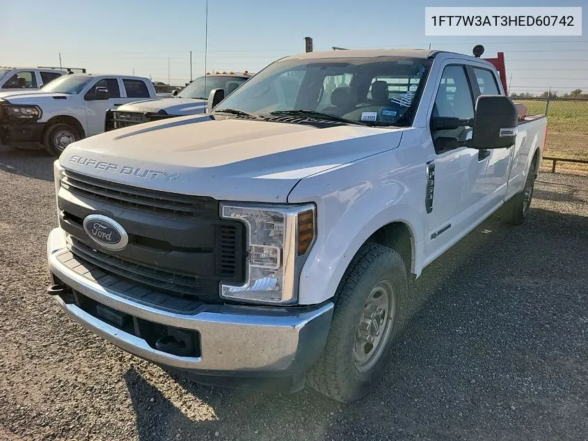 2017 Ford F-350 Xl VIN: 1FT7W3AT3HED60742 Lot: 40644812