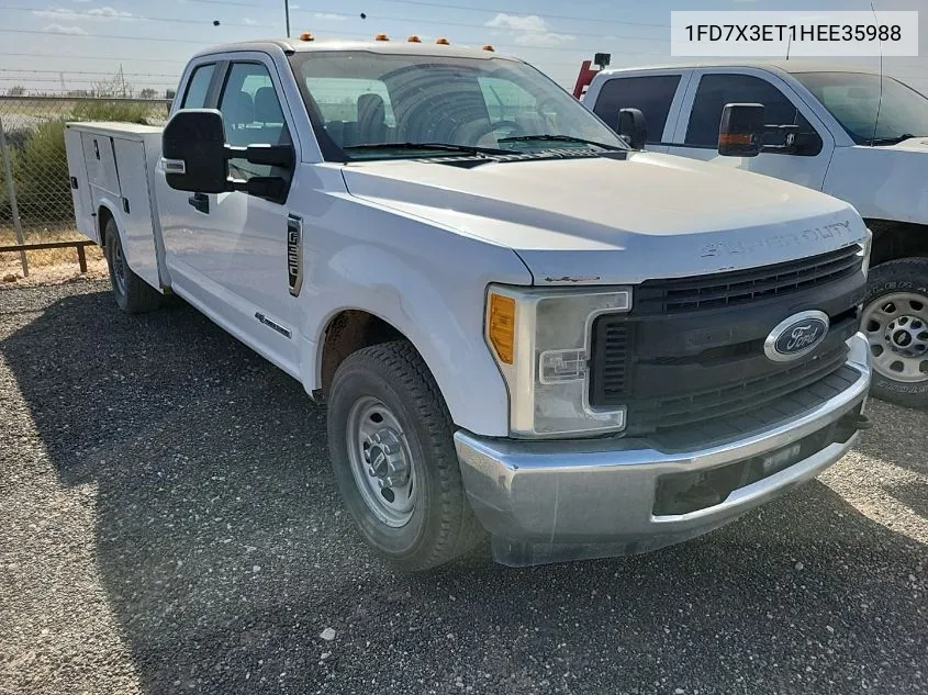 2017 Ford F350 Super Duty VIN: 1FD7X3ET1HEE35988 Lot: 40644818