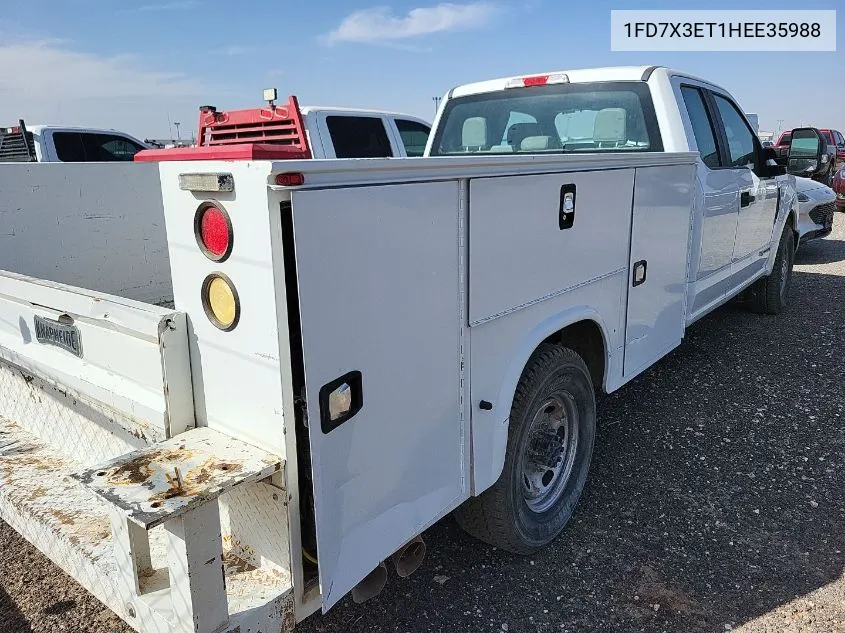 2017 Ford F350 Super Duty VIN: 1FD7X3ET1HEE35988 Lot: 40644818