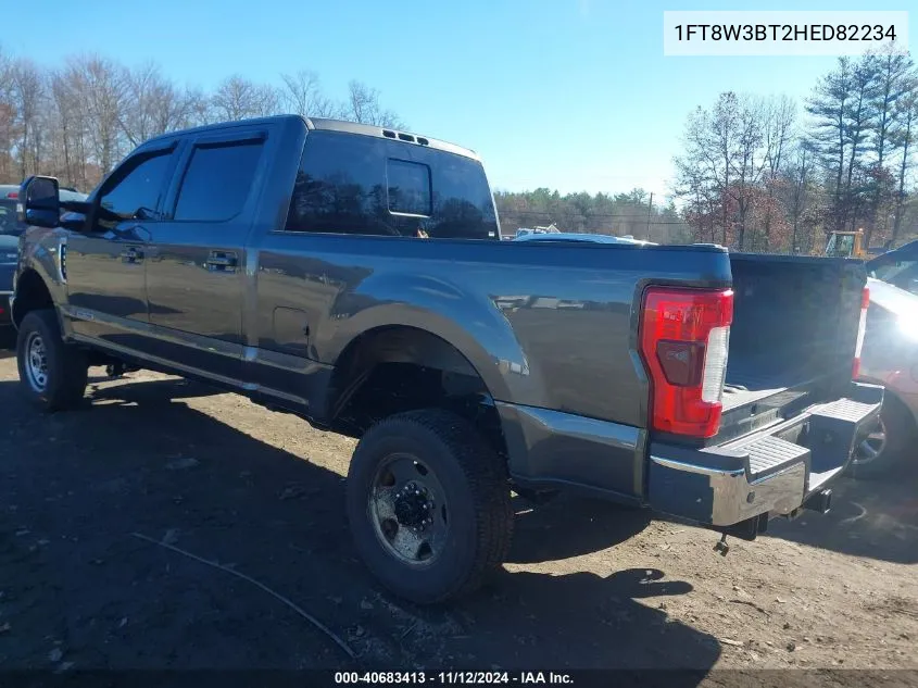 2017 Ford F-350 Lariat VIN: 1FT8W3BT2HED82234 Lot: 40683413