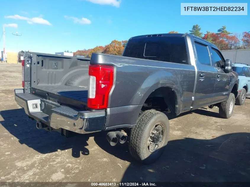 2017 Ford F-350 Lariat VIN: 1FT8W3BT2HED82234 Lot: 40683413